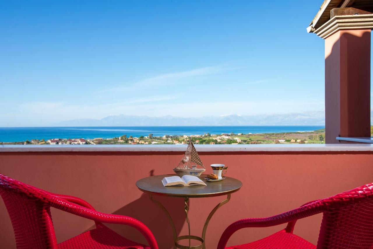 Villa Mare E Monti Almiros Beach Exterior foto
